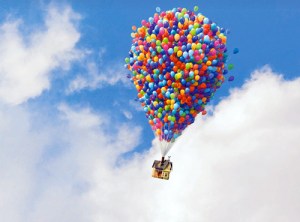 up balloons