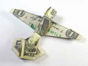 paper money plane