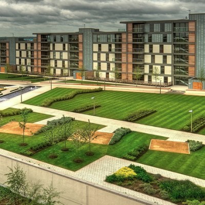 The green rooftops of Milton&nbsp;Keynes