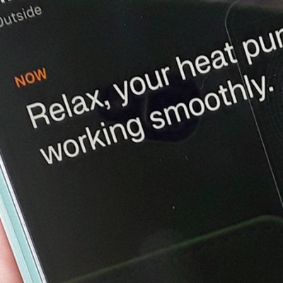 A first winter with the heat&nbsp;pump