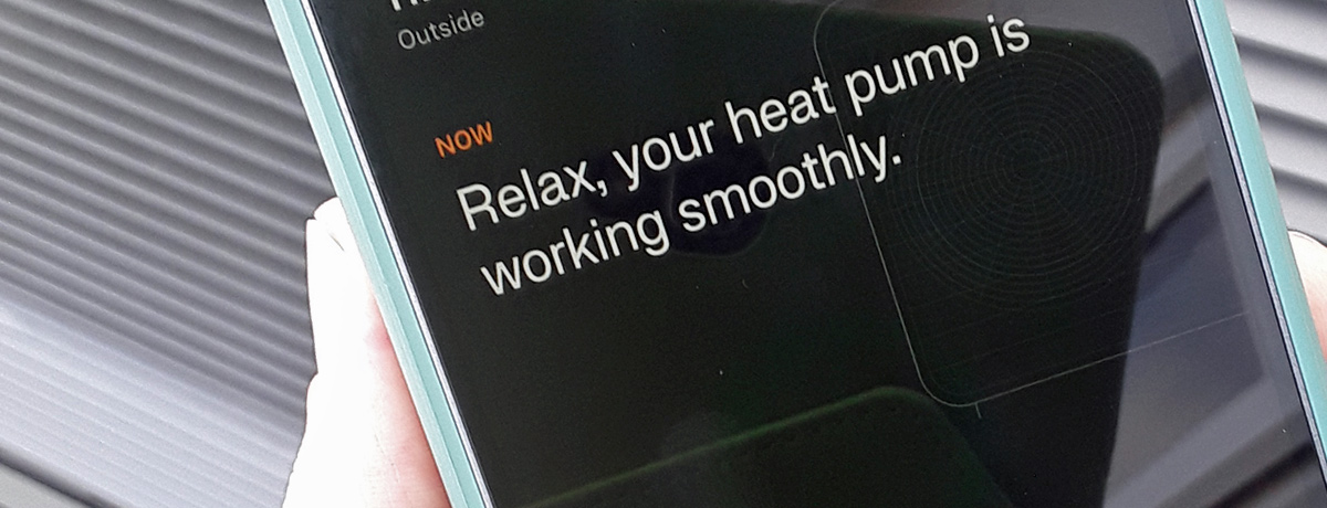 A first winter with the heat&nbsp;pump